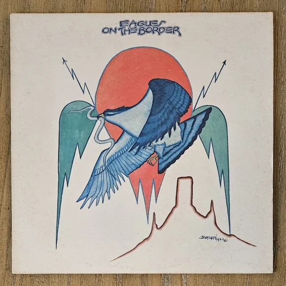 EAGLES•On The Border•1974 US (#7E-1004)•Santa Maria Pressing - Picture 9 of 9